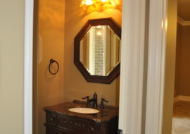 37 Guest Bath with Furniture Vanity